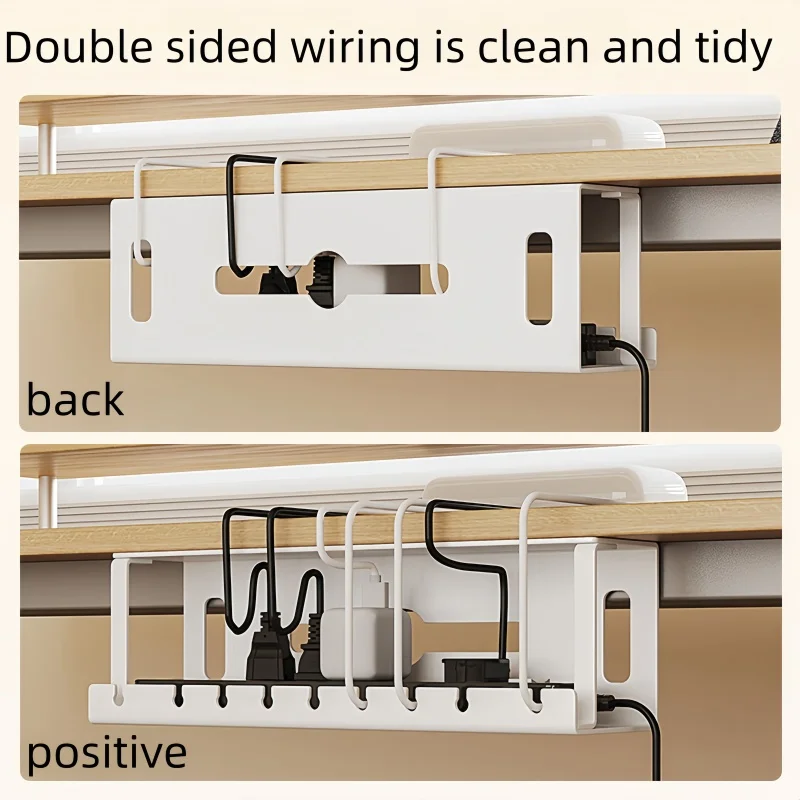Cable Tray Under Desk - Pod biurkiem Taca kablowa pod zaciskiem