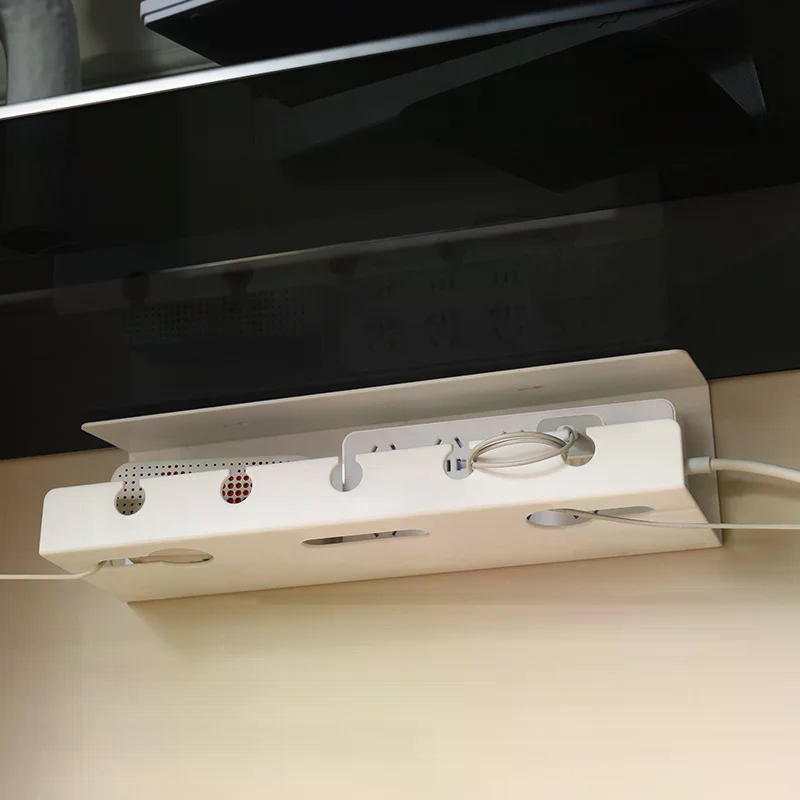 Cable Tray Under Desk - Organizer kabli pod biurko z zaciskiem,