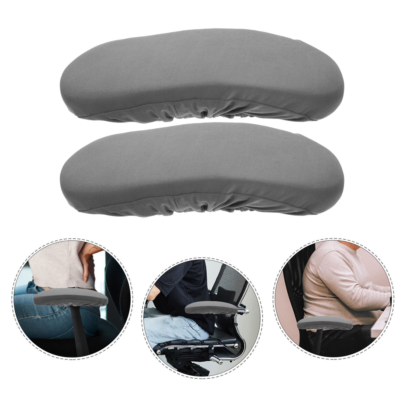Office X Furniture - Para podkładek pod podłokietniki do krzesła