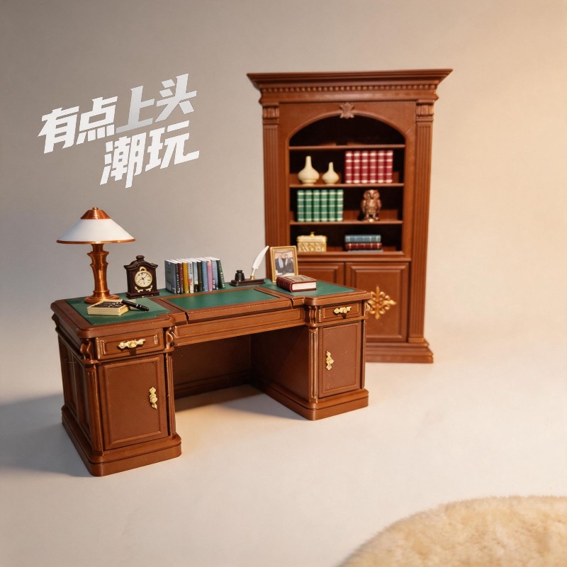 Office Furniture Suppliers - Oryginalny zestaw miniaturowych krzeseł biurowych w