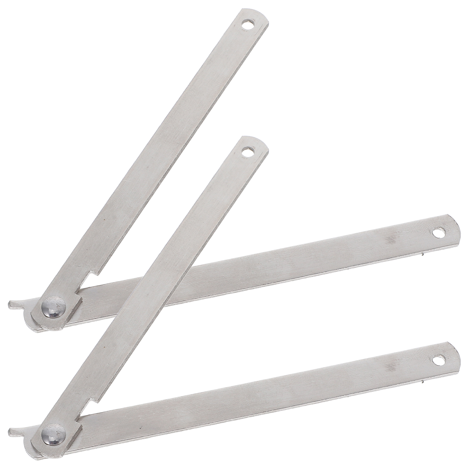 Office Furniture Hardware - 2 szt. Stalowe składane łączniki do