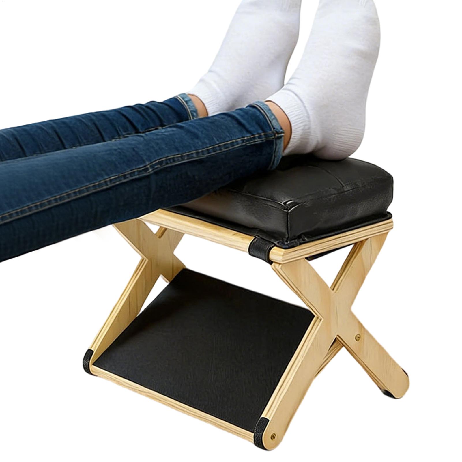 Office Furniture Suppliers - Podnóżek pod biurko drewniany dwuwarstwowy antypoślizgowy
