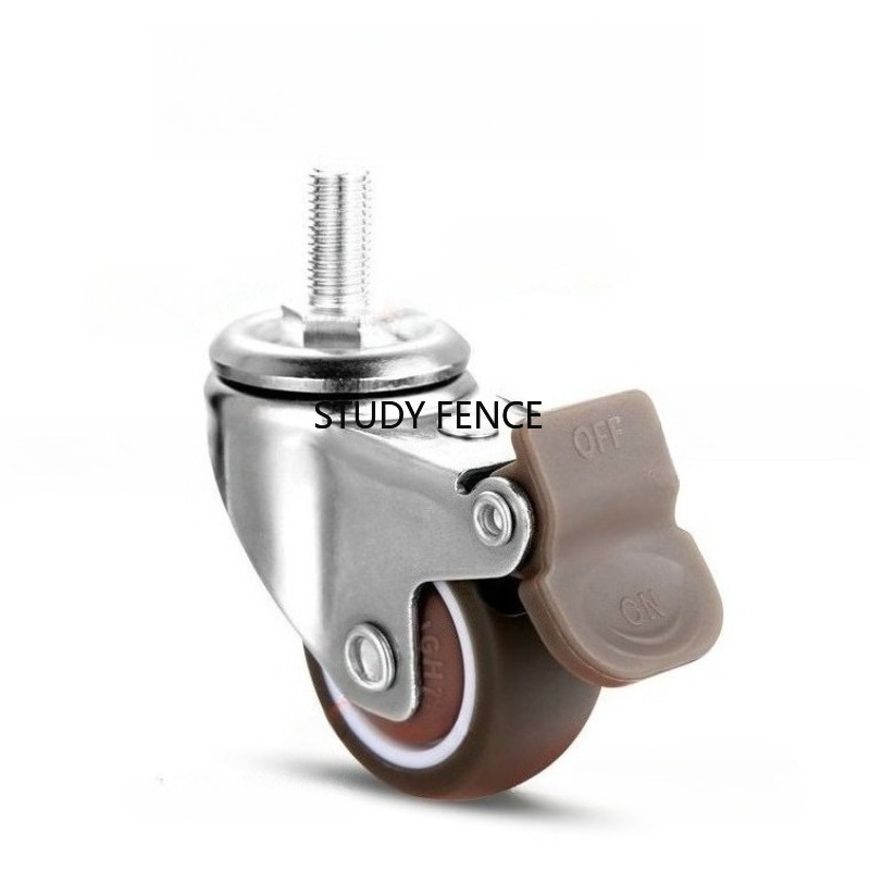 4 szt. kółek śrubowych M6 1/1. – Office Furniture Hardware recenzja i cena