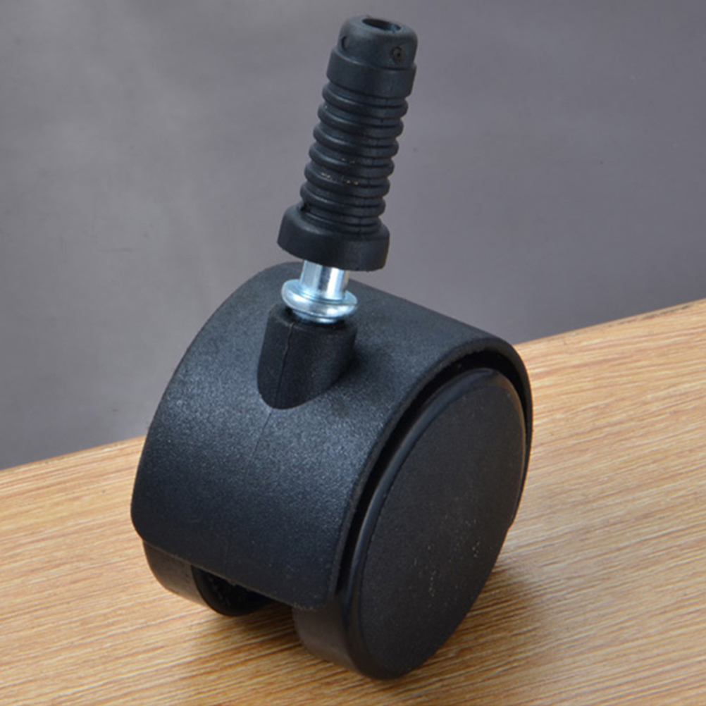 4 szt. Kółka obrotowe czarne k – Office Furniture Hardware recenzja i cena