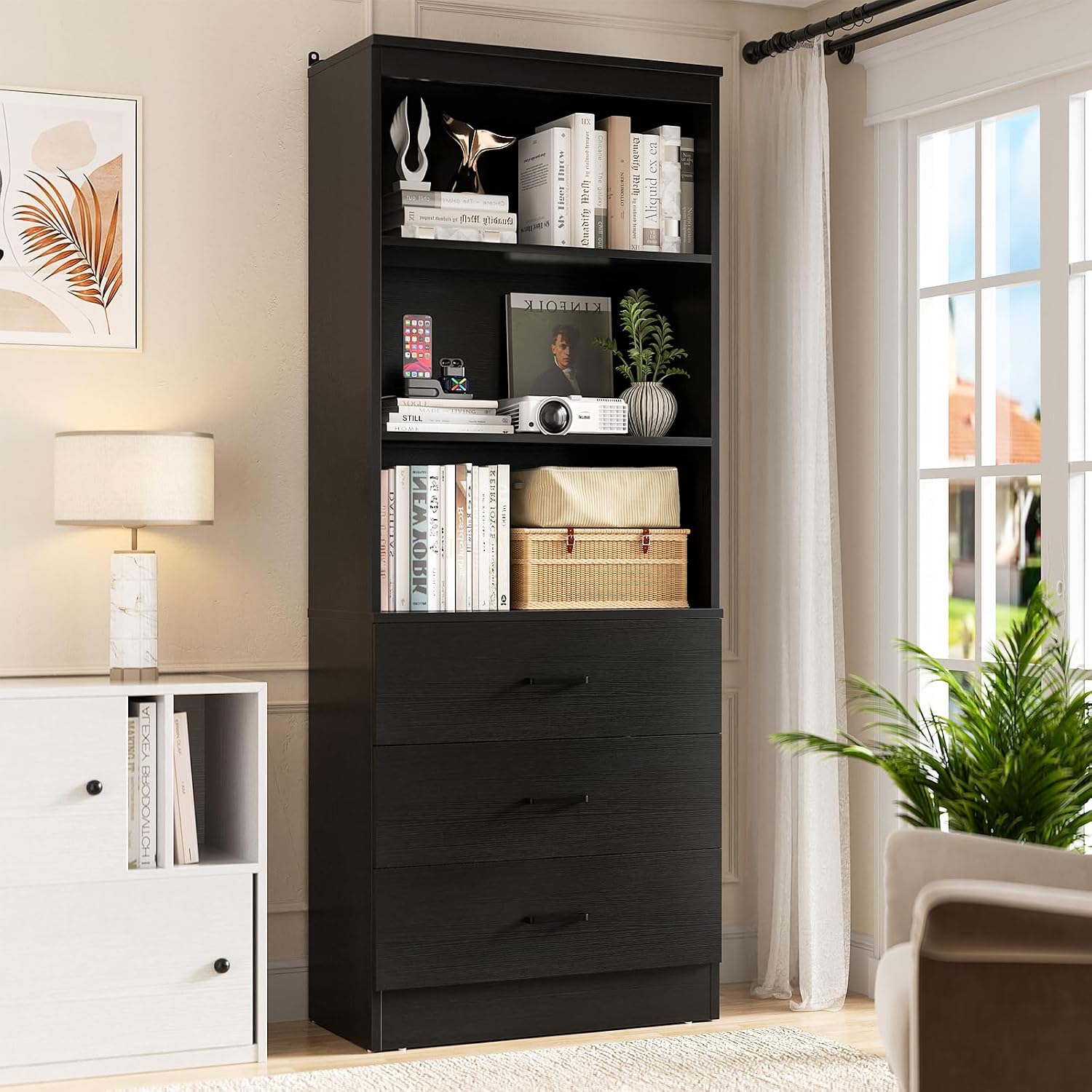 Aheaplus 71-calowy regał z 3 s – Office X Furniture recenzja i cena