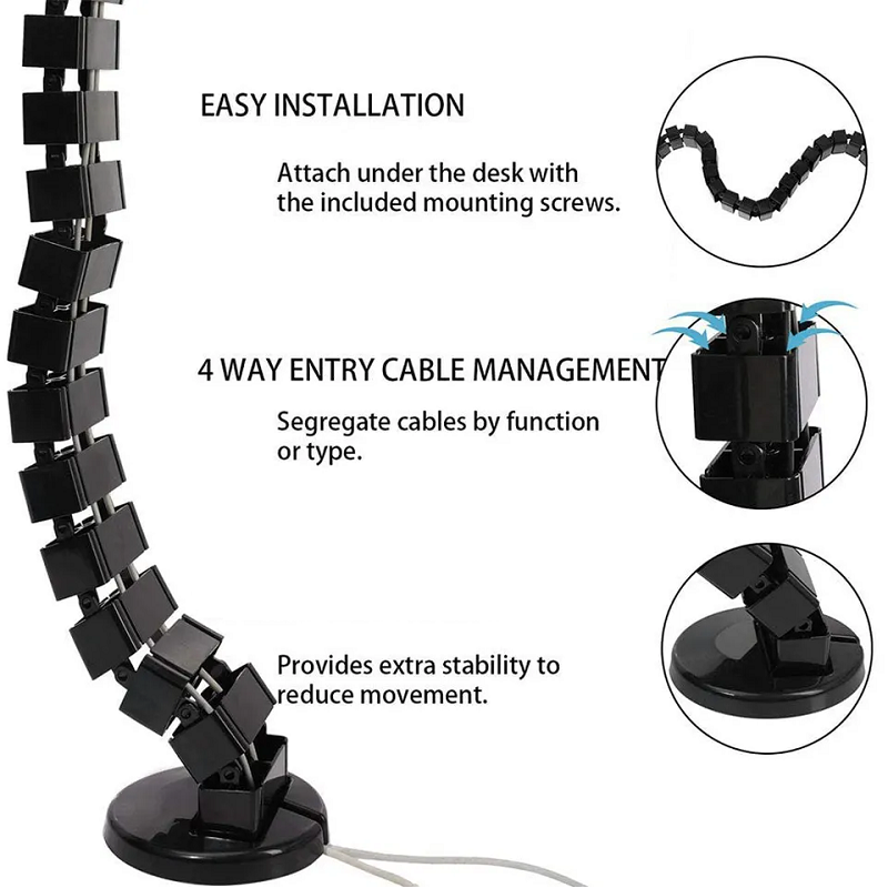 Kanał kablowy pod biurko, orga – Cable Tray Under Desk recenzja i cena