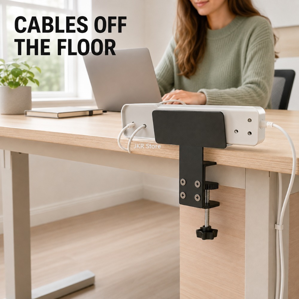 Organizer kabli pod biurkiem,  – Cable Tray Under Desk recenzja i cena