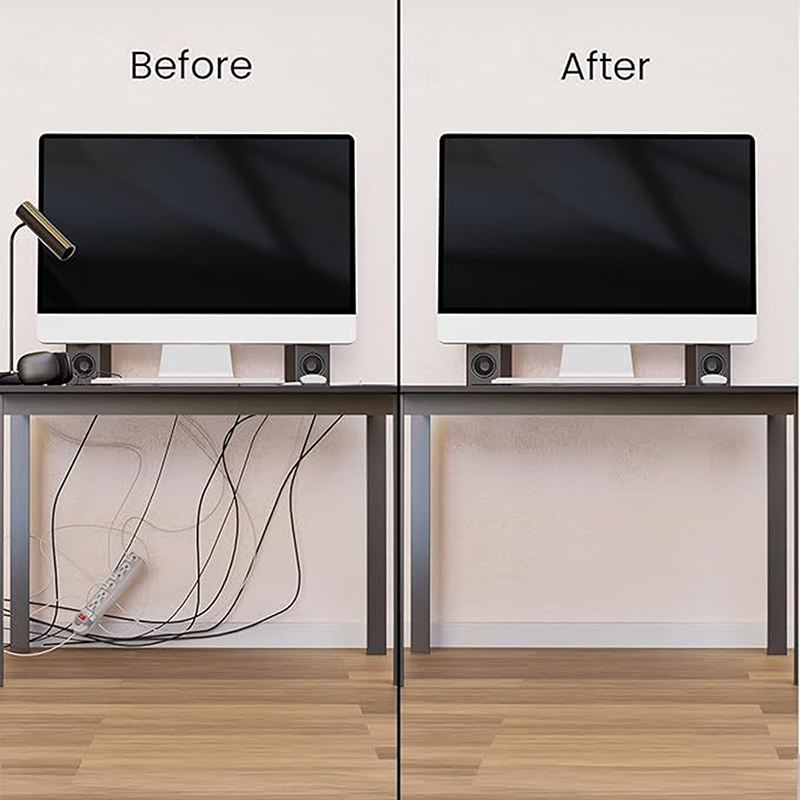 @*40cm/15.75 cala Podwieszana  – Cable Tray Under Desk recenzja i cena