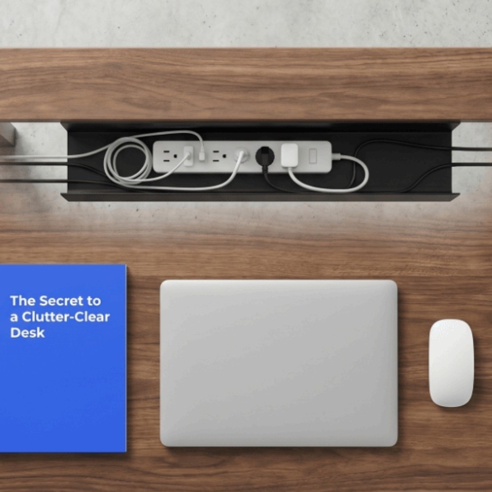 PVC Organizer kabli pod biurko – Cable Tray Under Desk recenzja i cena